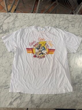 Motley Crue Authentic Stadium Tour Concert Band Shirt 2022 Girls Girls Girls 2XL